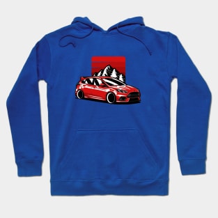 Red Focus RS Mountains Hoodie